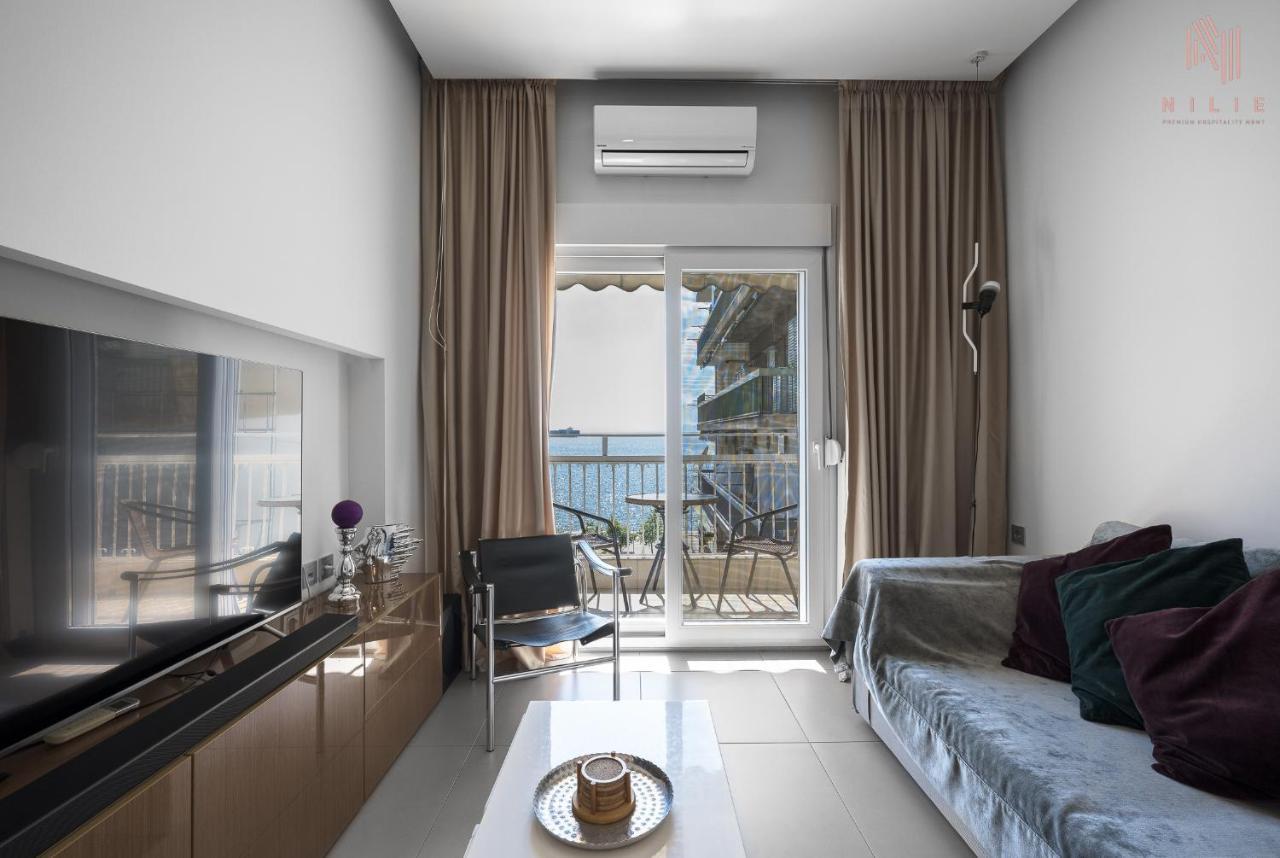 Апартаменты Awesome Sea View, Nilie Hospitality Mgmt Салоники Экстерьер фото